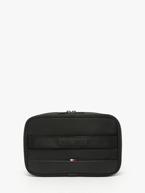 Toiletzak Th Nylon Travel Tommy hilfiger Zwart th nylon travel AM13526